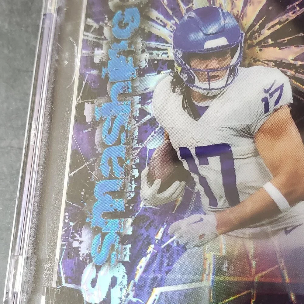 Puka Nacua 2023 Wild Card Football Smashing Encased /75  RC AS-PN   Rams